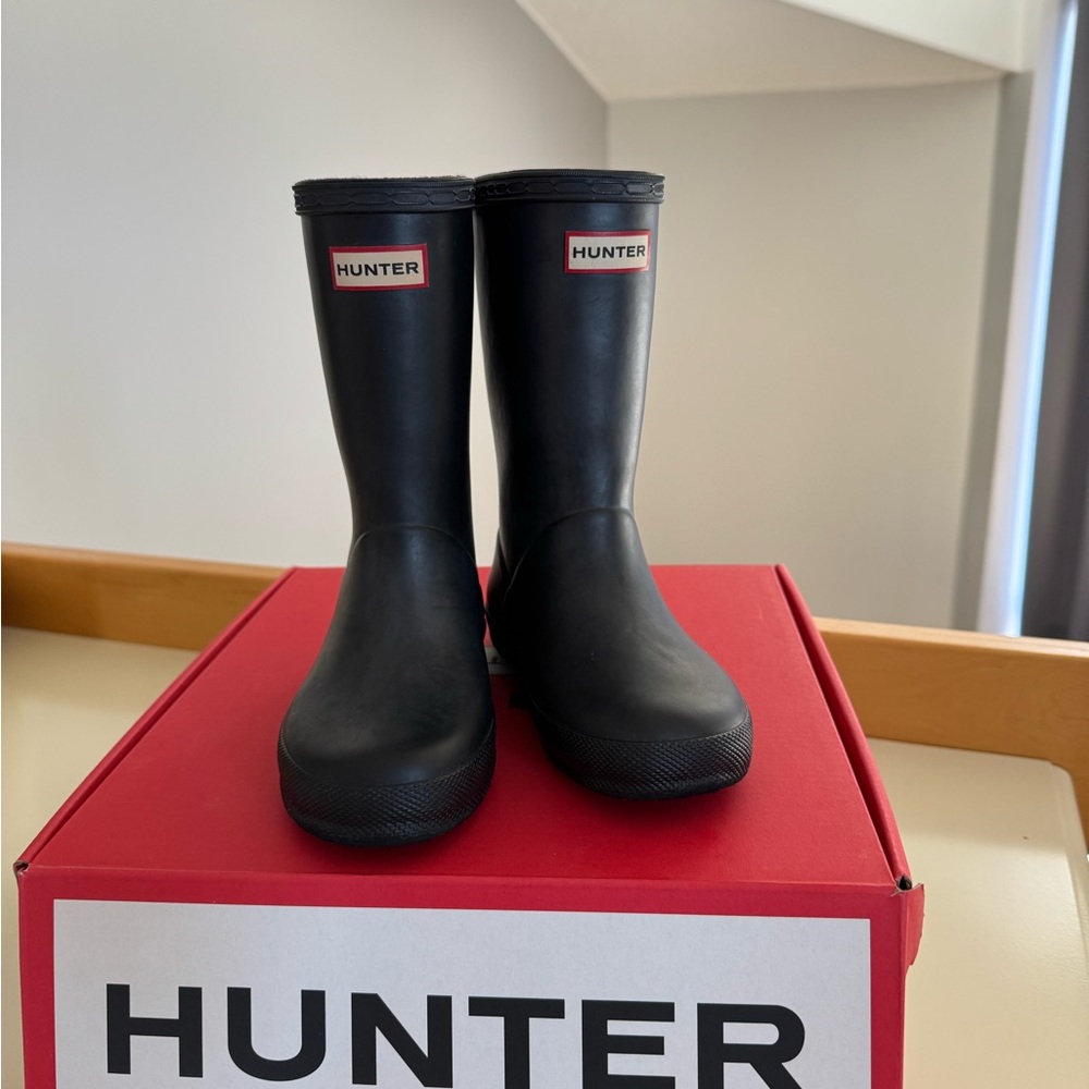 Hunter Black Rain Boots